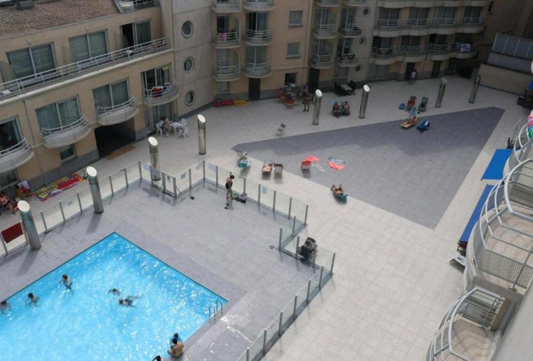 Appartement "Zeezicht 002" Oostende Exteriör bild